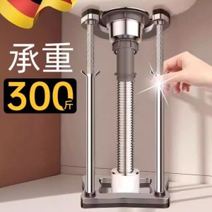 Stainless Steel Bathroom Sink Support Bracket Triangle Ceramic Kitchen Sink Undermount Bowl Bathroom Cabinet Special Use