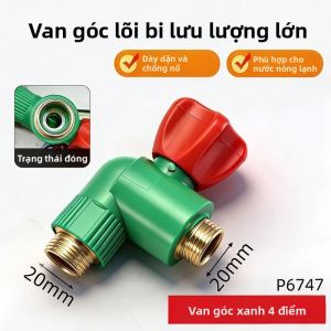 Van Góc Chống Rò Rỉ An Toàn Dùng Cho Nhà Bếp Phòng Tắm Máy Nước Nóng Van Giảm Áp Nhựa Cho Hệ Thống Đường Ống Nước