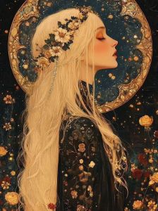 Kayou | Large Size Jigsaw Puzzle 500/1000/1200/2000 Pcs Flower‑Crown Goddess Jigsaw Puzzles for Adults Stress Relief Toys Gift