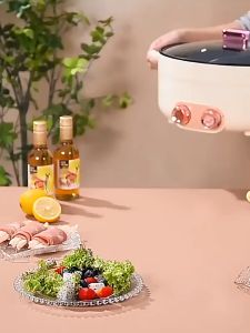 NỒI LẨU 2 NGĂN( NỒI LẨU UYÊN ƯƠNG) ĐA NĂNG NƯỚNG LẨU TIỆN LỢI THÍCH HỢP CHO 4-6 NGƯỜI ĂN NỒI LẨU CHO HỘ GIA ĐÌNH.