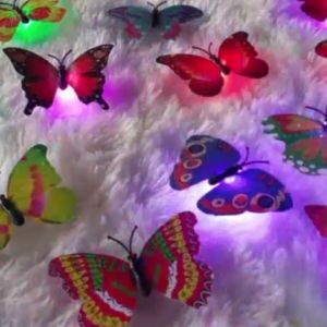 BI - Lampu Kupu-kupu Tumblr Lampu Tumblr Led Dekorasi Hias Natal Twinkle Light E003