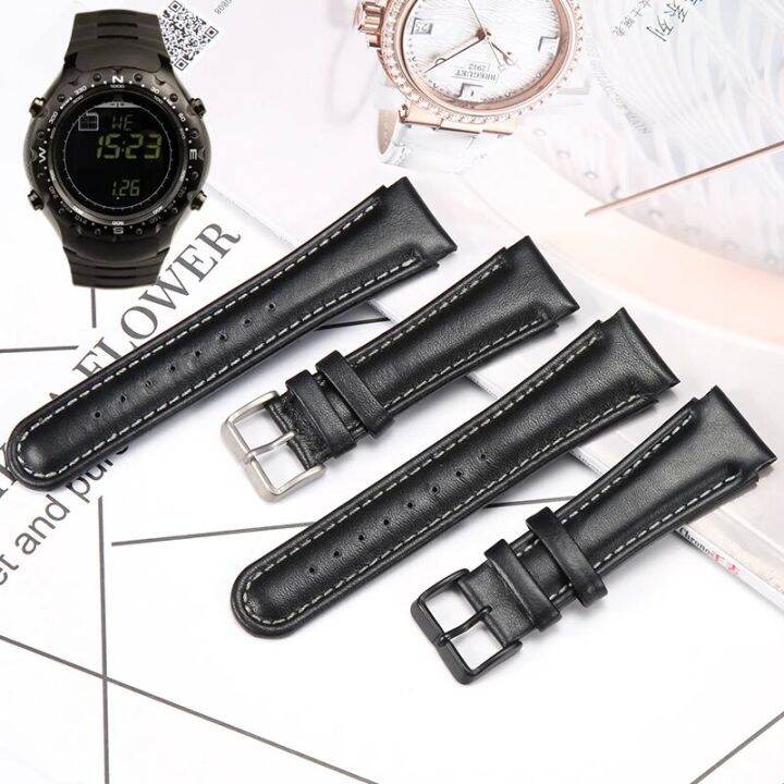 22mm Leather Watch band Suitable for Suunto X-Lander Military Watch Wrist  Band Men's xlander Black Watch Accessories | Lazada PH