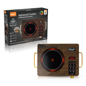 Electric Stove 2000W Two cooking plates Two operating on off indicator light Various heat operations two auto thermostat overheat protection non-stick coating