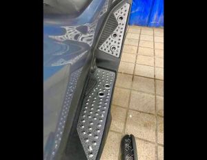 NMAX V1 ONLY / NMAX VERSION 1 / YAMAHA NMAX ALLOY POWDER COATED FOOTBOARD / NMAX V1