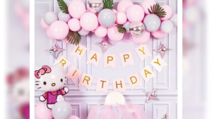 Happy Birthday Balloon Kit Balloon Garland Arch Kit Macarons Pastel Balloons Birthday Decoratio 866