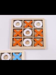 Tic-Tac-Toe Board Game Kids Early Education Parent-Child Interactive Toy