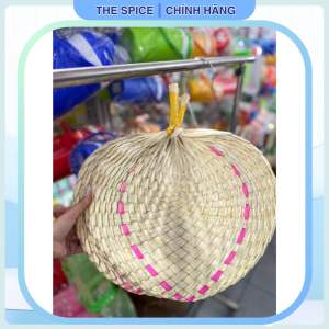 Quạt lá đan tay thủ công quạt cầm tay