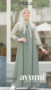 TERMURAH GAMIS SIMPEL TERBARU BY ETHICA KEKINIANCOCOK UNTUK KAJIAN ATAU NGAMPUS AYUMI 554