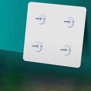 No-Drill Computer Monitor Stand VESA Hole Distance Extension Screw Pad Simple Installation Display Holder with Accessories