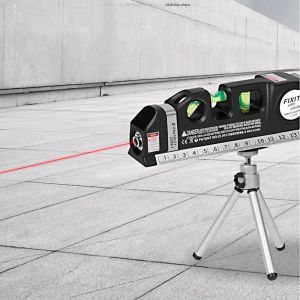 Mức Laser Hồng Ngoại Đa Chức Năng Dụng Cụ Quang Học Độ Chính Xác Cao Để Đổi Mới Xây Dựng Đo Dọc & Ngang 2 Đường
