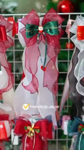 โบว์ติดผมคริสต์มาสหางยาว-หางสั้น 🎄☃️🦄🌸 สินค้าอยู่ที่ไทย