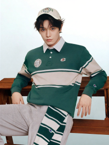 Champion | Áo Polo Mùa Xuân Mới Phong Cách Học Đường Retro
