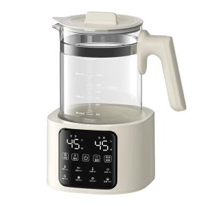 [China Plug Without Adapter] Thermal Milk Formula Maker Glass Water Kettle