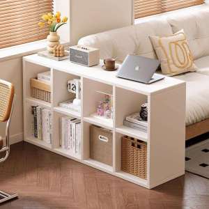 Solid Wood Multifunctional Children Storage Bookshelf