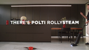 Polti Rollysteam WD20 WDEU0004 Steam Mop - Black