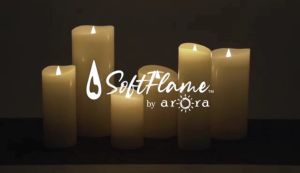 LED Glow Candle comes with remote control