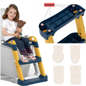 Potty Training Seat Ladder Girls Toddlers Potty  Seat Boys Kids Potty Seat Potty Chair with Step Stool Adjustable