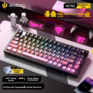 LEOBOG | Triple-Mode Wireless Gaming & Office Mechanical Keyboard Kit