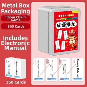 WOWEIAOKUANG | Educational Knowledge Cards for Fun History Language Geography Learning