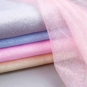 Vải Tuyn In Hình Ngôi Sao Lấp Lánh Rộng 150cm Dành Cho Váy Công Chúa Mùa Hè Của Bé Gái Đầm Dạ Hội Đồ Thủ Công Tự Làm Trang Trí Tiệc Tùng Chất Liệu Polyester Co Giãn Thoáng Khí