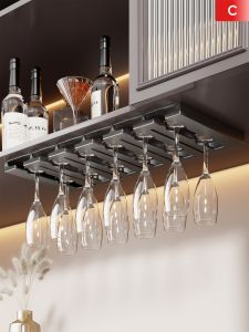 WUBUWEI | Luxury Hanging Wine Glass Display Rack