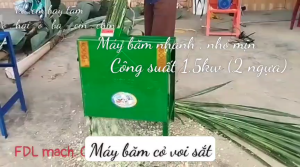 Máy băm cỏ voi 2hp mini