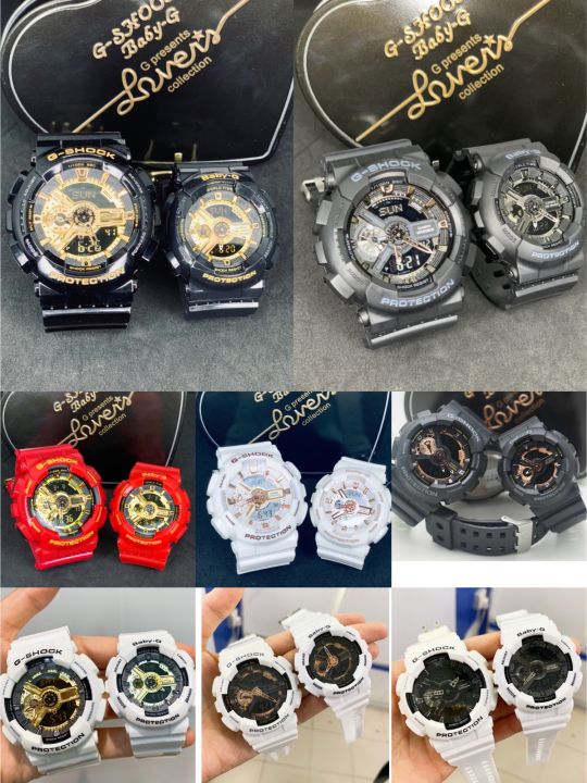 G Style Shock Couple set Watch Gsh0ck Jam Tangan couple Lazada