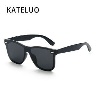 KATELUO New Arrival Polarized Sunglasses with Integrated Frame for Men Fashionable Sun Protection with Premium TR Frame GJ650