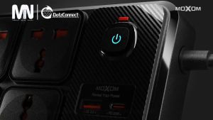 Moxom MX-ST15 ( ST15 ) PD20W/QC18W 12in1 UK Plug Power Strip 2M/3M with 4 Outlets 7 USB 1 Type-c 2500W Max Power Socket