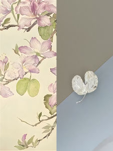 Original Designer Purple Hawthorn Leaf Brooch Pin S925 Sterling Silver New Chinese Style Vintage Art Feeling Fashion Jewelry