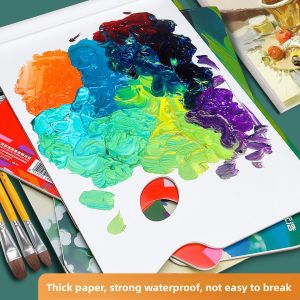 Disposable Large Size Double-sided Easy Peel-off Non-washing Paint Palette