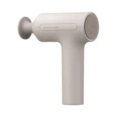 Xiaomi Mijia fascia Gun 3ปืนนวดกล้ามเนื้อแบบคู่2450mAh 3หัวนวด25กก. ดันไหล่และคอผ่อนคลาย