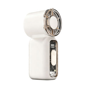 Quạt Cầm Tay Mini Di Động Quạt Bỏ Túi Cá Nhân Có Thể Sạc Lại Bằng USB Với Màn Hình Kỹ Thuật Số Chế Độ Gió Tự Nhiên Giúp Ngủ Ngon Để Làm Mát Ngoài Trời