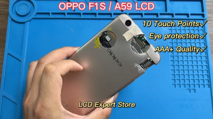 Original Replacement LCD For OPPO F1S /OPPO A59 LCD Touch Screen Digitizer Assembly Accessorise Parts With Frame