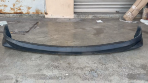 PERODUA ALZA 2010 MUGEN FRONT SKIRT LIP ORIGINAL SKIRT BODYKIT (MATERIAL PU)