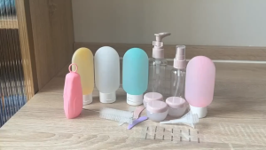 3/4/11PCS Travel Refillable Bottle Set Spray Lotion Shampoo Gel Tube Container Jars
