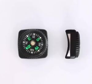 Small Outdoor Compass Camping Mountaineering Outdoor Orienteering Cross-country Compass Can Wear Width Less Than 21mm Strap