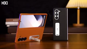 case leather samsung z fold 3 4 5 6 7 casing stand premium