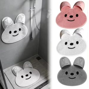 Shower Foot Scrubber Mat Back Washer Back Exfoliating Bath Wash Pad Wall Mounted Slip Suction Cups Foot Scrubber Shower Foot Mat