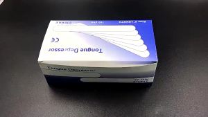 Individually Packed Sterile Wooden Oral Spatula Disposable Tongue Blade Wooden Tongue Depressor