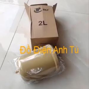 Bình tăng áp máy bơm màu nâu hoặc màu đen cho mọi máy bơm - Ren Thép