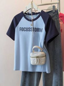 Áo Thun Tay Ngắn Dáng Rộng Mùa Hè Cỡ Lớn Cho Nữ Che Bụng Dáng Rộng Tay Lửng Phong Cách Hàn Quốc Áo Thun Thường Ngày