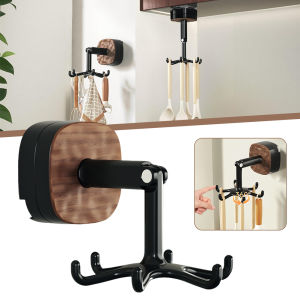Suction Cup Rotating Hook1/2pcs 360 °Swivels Kitchen Utensil HolderUnder Cabinet Rotating Organiser For Kitchen Hooks