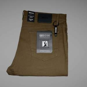 Jeans Stretch BIG SIZE Pria BOSS SELECTION Katun WARNA Khaki - RegularFit