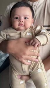 BABYLEON Sleepsuit Bayi 0-1Th Sleepsuit Kaki Buka Jumsuit Panjang Bayi Baju Tidur Bayi Anak Piyama Bayi Setelan Baju BC-071