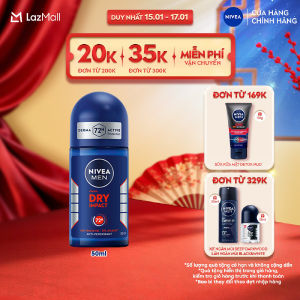 Lăn Ngăn Mùi NIVEA MEN Khô Thoáng 50ml - 81610