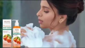 EELHOE | EELHOE Persimmon Body Wash Dirt Remover Refresh Smooth Body Cleaning Improve Skin Texture Deodorant Shower Gel with Persimmon