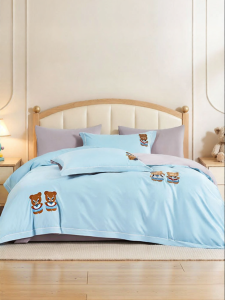 FUANNA (富安娜) | 60 Count Long Staple Cotton Pure Cotton Bedding 4-Piece Set