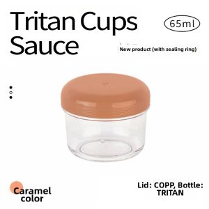 Food Grade Tritan Airtight Container Portable Moisture-proof 65ml