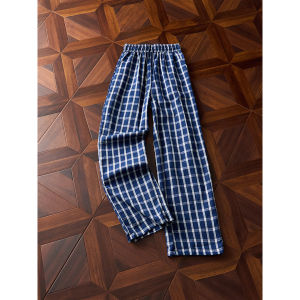 OUMULONG | American Bubbling Fabric Cool Feeling Leisure Pants